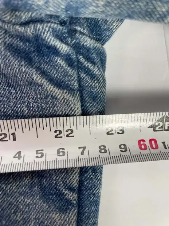 Vintage 1970s JCPenney Indigo Super Denim Quilt Lined Trucker Jacket - Picture 3 of 14